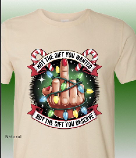 Not The Gift You Wanted But The Gift You Deserve Tee