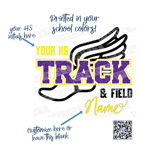Track & Field Top (Customized)