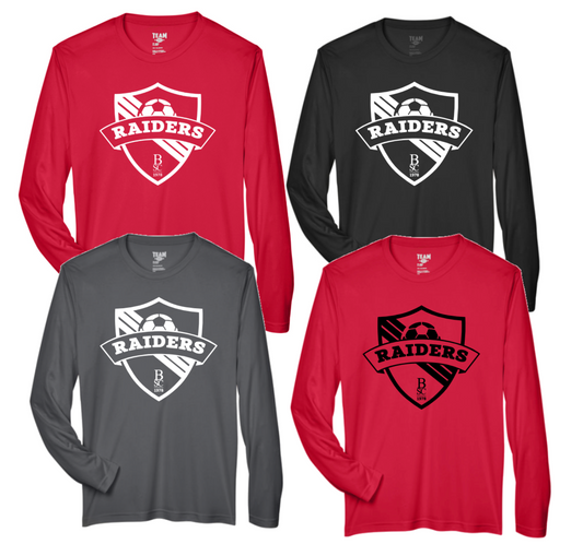 Bolingbrook Raiders Solid Color Long Sleeve Performance Shirt