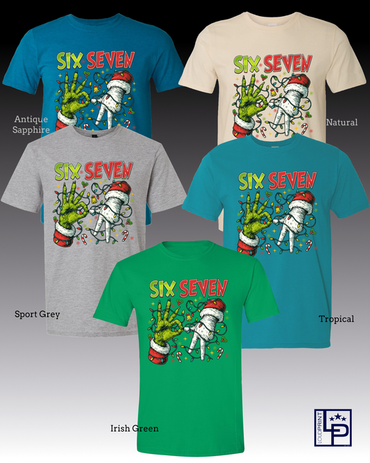 Six Seven Holiday Tee - Available in 5 Colors!