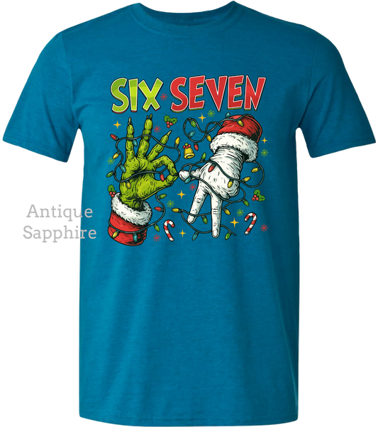 Six Seven Holiday Tee - Available in 5 Colors!