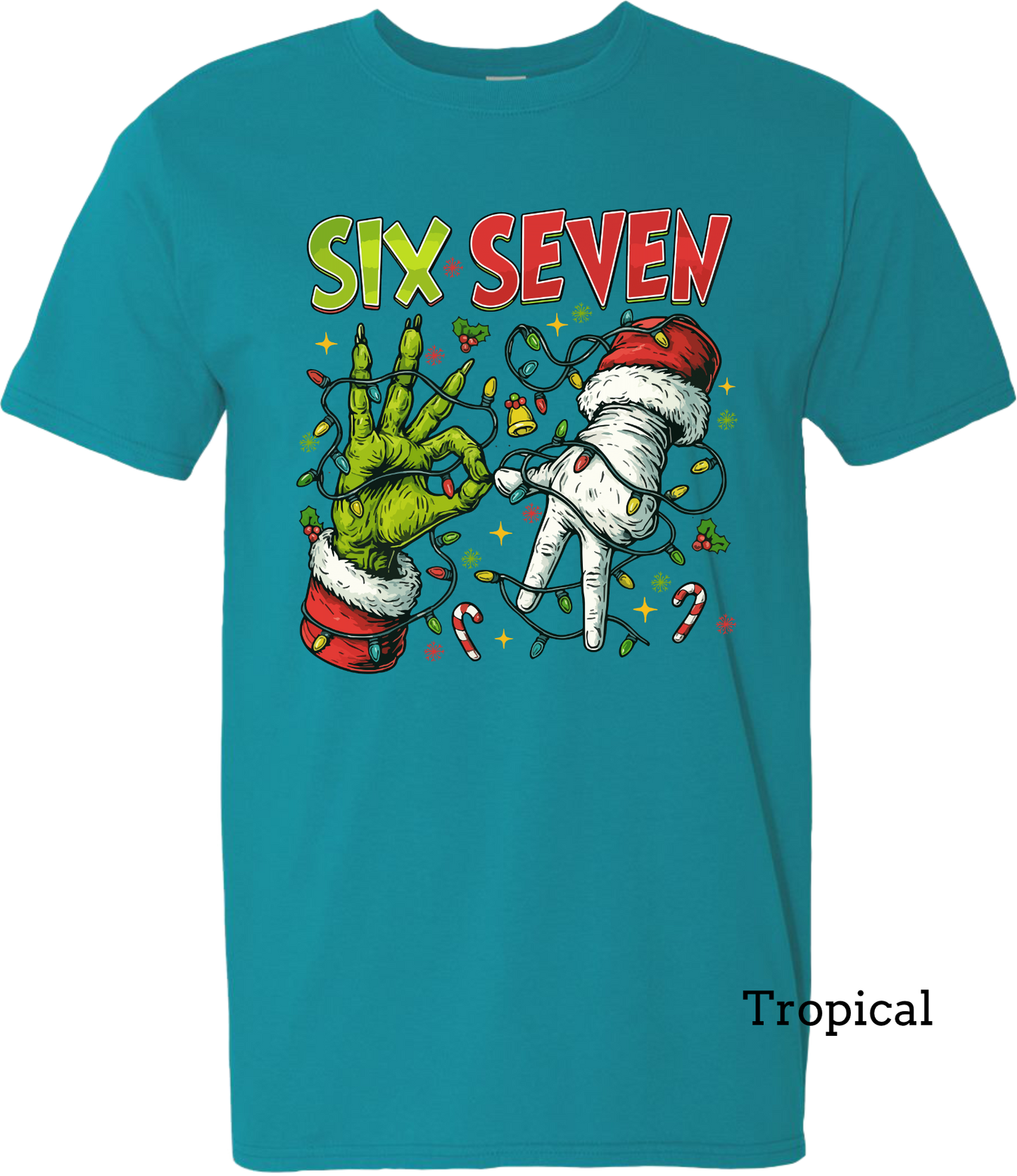 Six Seven Holiday Tee - Available in 5 Colors!